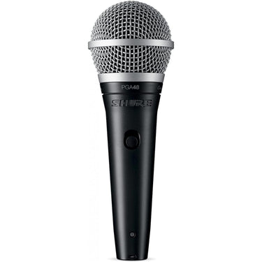 MICROFONO SHURE BOBINA MOVIL C/CABLE, PGA48-QTR